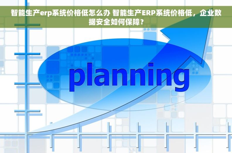 智能生产erp系统价格低怎么办 智能生产ERP系统价格低，企业数据安全如何保障？