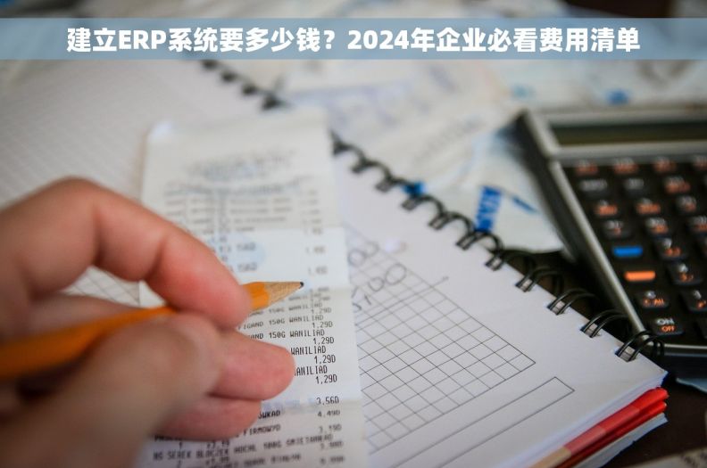 建立ERP系统要多少钱？2024年企业必看费用清单