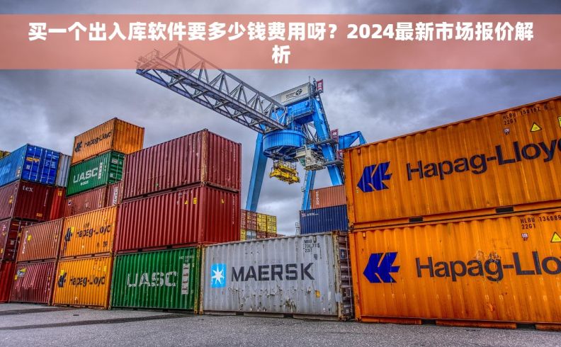 买一个出入库软件要多少钱费用呀？2024最新市场报价解析