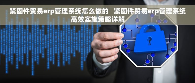 紧固件贸易erp管理系统怎么做的 紧固件贸易erp管理系统高效实施策略详解 紧固件贸易erp管理系统怎么做的 紧固件贸易erp管理系统高效实施策略详解