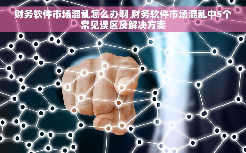 财务软件市场混乱怎么办啊 财务软件市场混乱中5个常见误区及解决方案